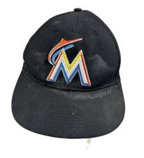Miami Marlins Kids Hat Ball Cap Strap Back Hook and Loop