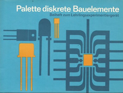 03 256 GDR Experiment Kit Polytronic Electronics Palette Discrete...
