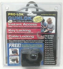 Pro-Lok Gunlok Trigger and Cable Lock GL650KD Gun Lock Gun Safety Cali Approved