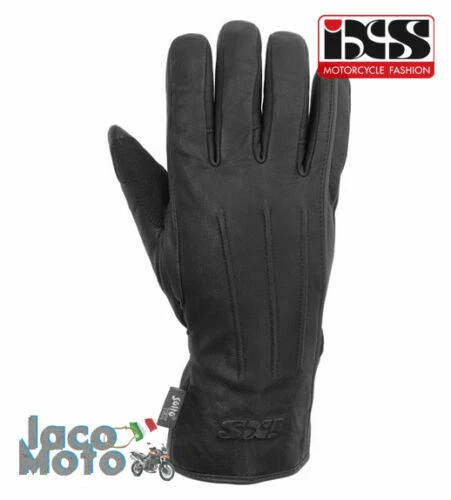 Guantes negros iXS para motoristas