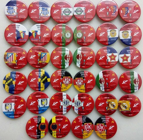 All SPARTAK Moscow Russia eurocups match badges 1966 - 2016... - Picture 31 of 194