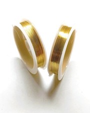 Bobines Fil de cuivre doré 0,2 mm à 0,8 mm
