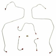 Front Brake Line Kit Fits Amc Javelin 1968-69 W 5pcs Standard Brakes-jkt6802om Front Brake Line Kit Fits Amc Javelin 1968-69 W 5pcs Standard Brakes-jkt6802om