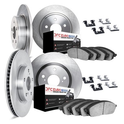 For Jaguar XJS 93-95 Brake Kit DFC Plain Front & Rear Brake Kit w 5000 Euro