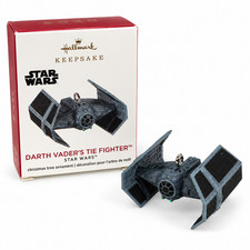 Hallmark Keepsake 2020 Star Wars Darth Vader's TIE Fighter Mini Ornament QXM8241
