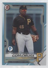 2021 Bowman Draft 1st Edition Sky Blue Foil Alexander Mojica #BD-75 11b4