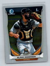 2014 Bowman Draft #CDP34 Blake Anderson Chrome