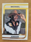 1992 Michael Jordan in Cowboy Hat Card Gold Foil rare
