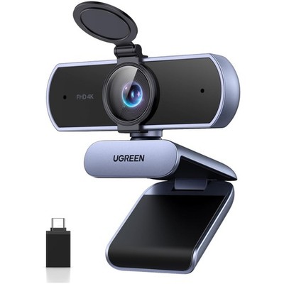 UHD 4K Webcam, Autofokus, Mikrofon, 70°FOV, compatible with PC, Mac, Linux