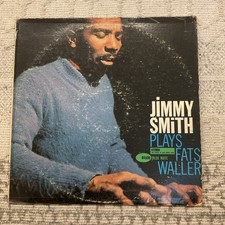 Jimmy Smith Plays Fats Waller Lp Record Vinyl Jazz Vintage Rare VG++To Ex