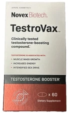 Novex Biotech Testrovax 60 Tablets Exp. 11/2025 New Sealed