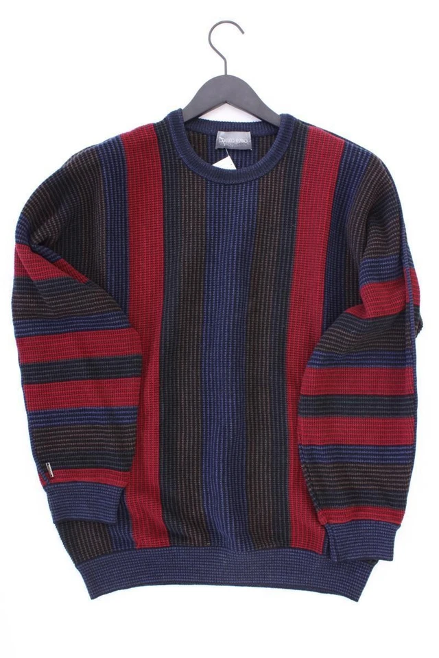 ⭐ Carlo Colucci maglione per uomo taglia 52, L buono come nuovo multicolore ⭐ - Imagen 4 de 4