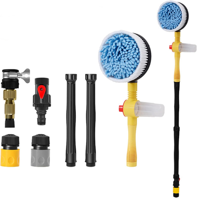 #ad Car Wash Brush High Pressure Rotating Sponge Extendable Hose Cleaning Washer To $77.58