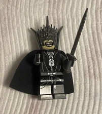 Lego Mouth of Sauron Minifigure w/ Cape 79007 Battle Black Gate lor064 Authentic