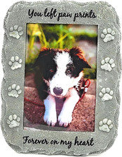 Pet Memorial Picture Frame Keepsake for Dog or Cat, Perfect Loss of Pet Gift Fo