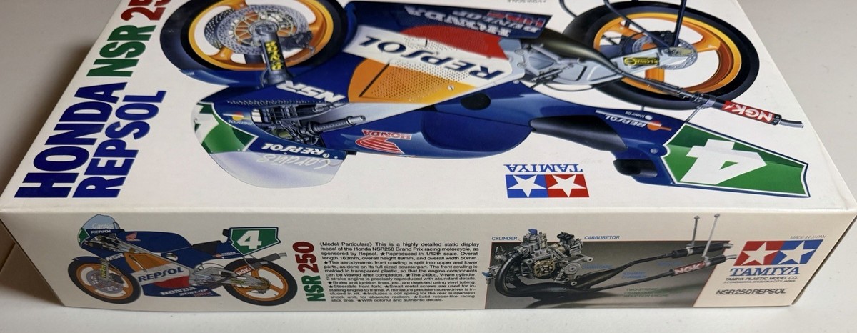TAMIYA HONDA NSR250 REPSOL Model Kit 1/12 #14059 New Open Box | eBay