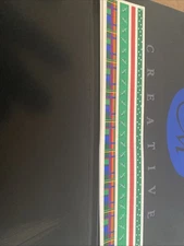 Creative Memories / Mrs. Grossman's Design Lines Sticker - Holiday Patterns