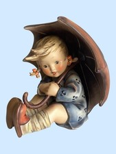 LARGE 1951 8” GOEBEL HUMMEL UMBRELLA GIRL 152/II B TMK 4 THREE LINE