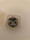 3/8"-24 LEFT HAND CARBON STEEL HEXAGONAL RE-THREADING DIE