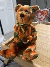 Ty Beanie Baby LEAVES the Bear Internet Exclusive 8.5 Inch NEW MWMT Plush Toy