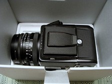 Hasselblad - 501C Black Planar C II 2.8/80mm A12 "Serviced 2026" - Original Box!