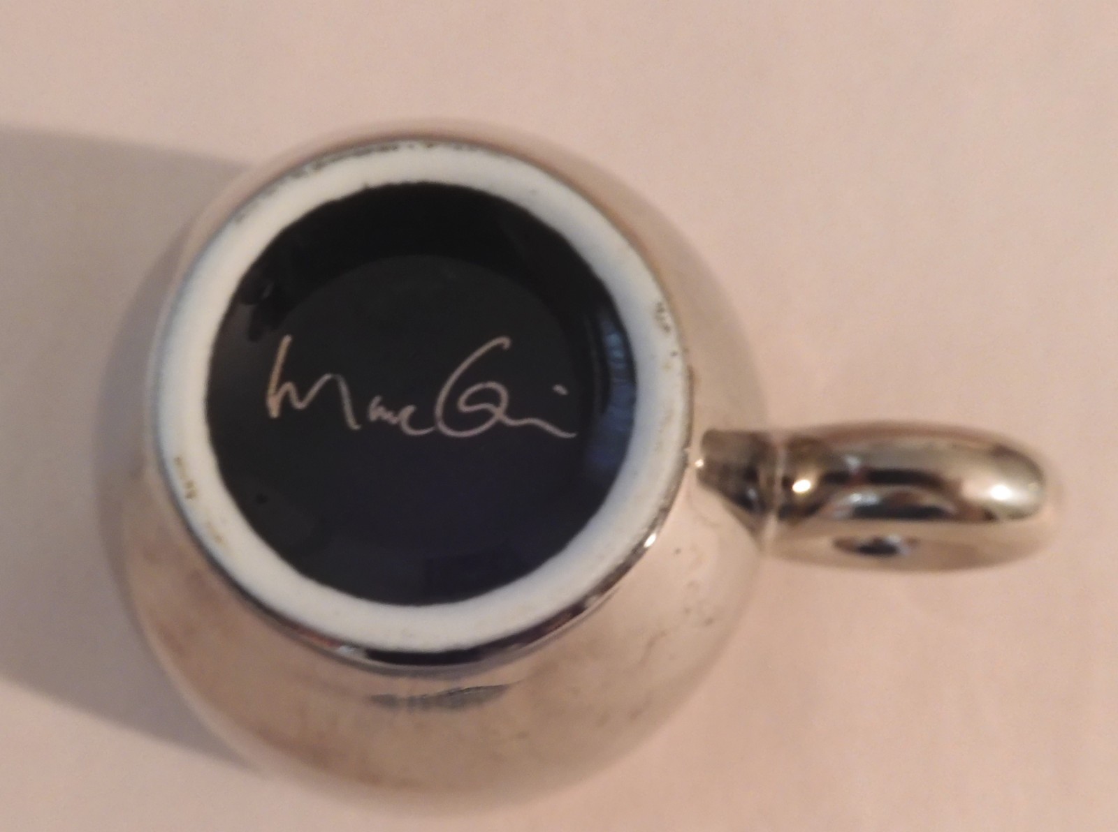 Illy Art Collection 2018  "Iris" Espresso Cup w/Saucer Marc Quinn  Italy IPA NEW