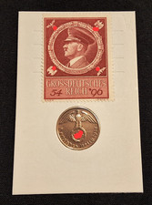 M&uuml;nz- und Briefmarken-Sammlerkarte, 3. Reich