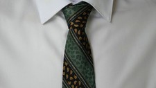 LANVIN Luxury Necktie Tie Ties Mens Unisex ALL SILK 100 Multicolor Gorgeous L203