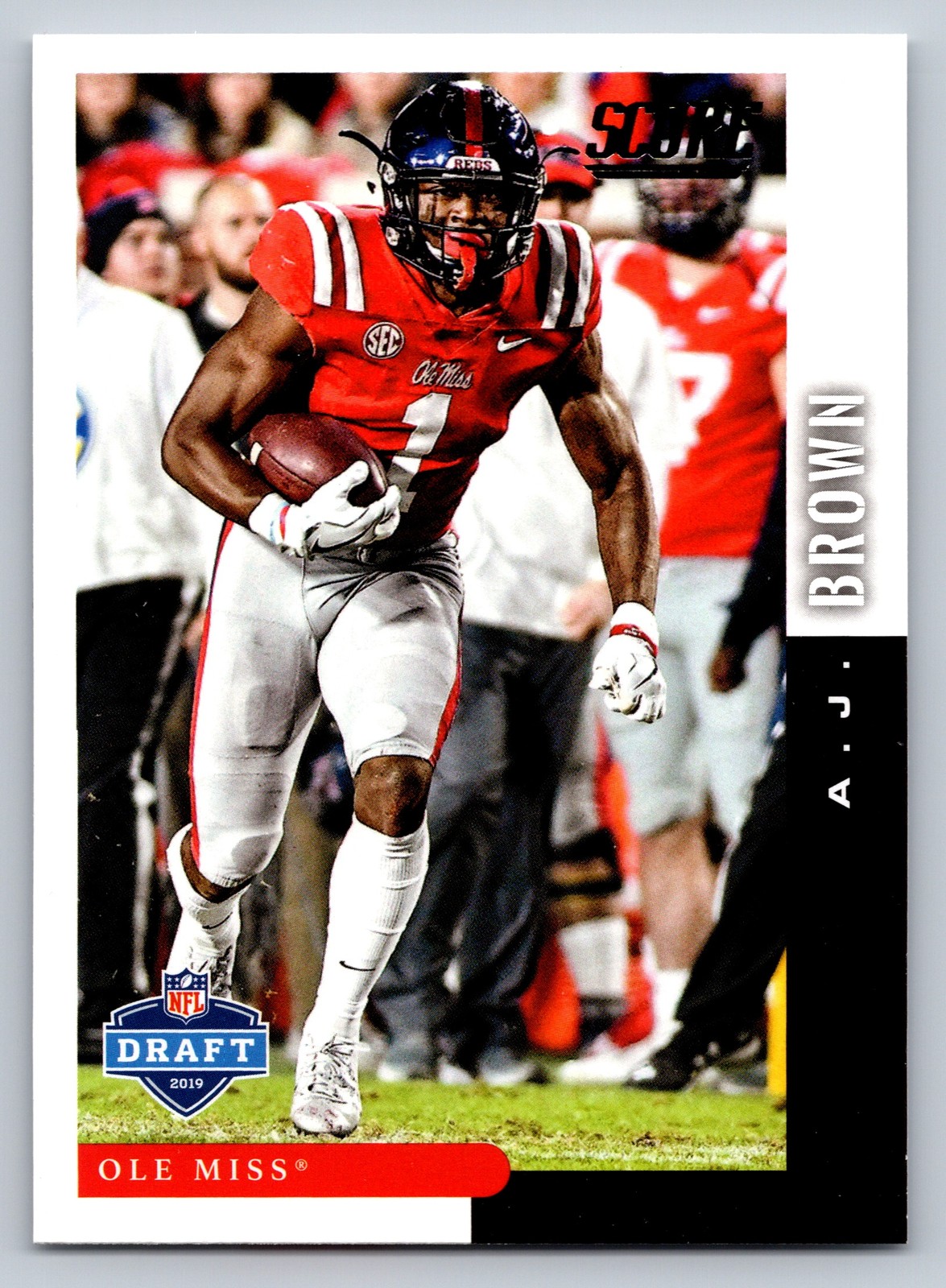 2019 Score #DFT-10 A.J. Brown NFL Draft 2019