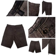 Vintage Sean John Denim Shorts Mens 40 Puff Daddy, Baggy Wide Leg Y2K Black