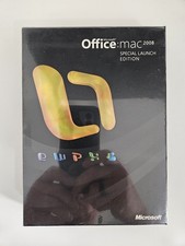 Microsoft Office:mac 2008 Special Launch Edition 459/1000   Factory Sealed  ...