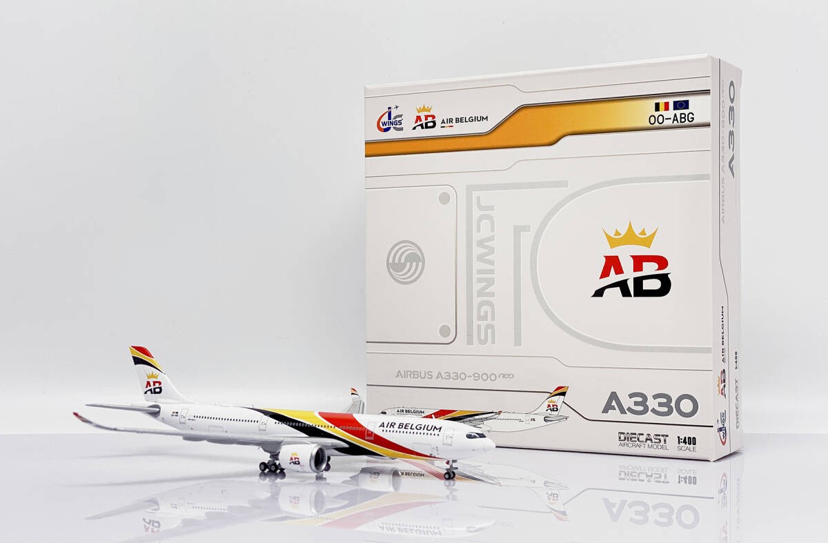 エアベルギー A330-900neo OO-ABG 1/400 Air Belgium Airbus A330-900neo OO-ABG JC Wings LH4ABB276