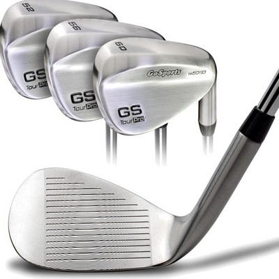 Illegal Max Spin Golf Wedge Set - Men's Right Handed Sand, Lob, Gap Wedge, Br...