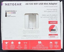 NETGEAR AC600 DUAL BAND WIFI USB ADAPTER, UP TO 433MBPS - BLACK