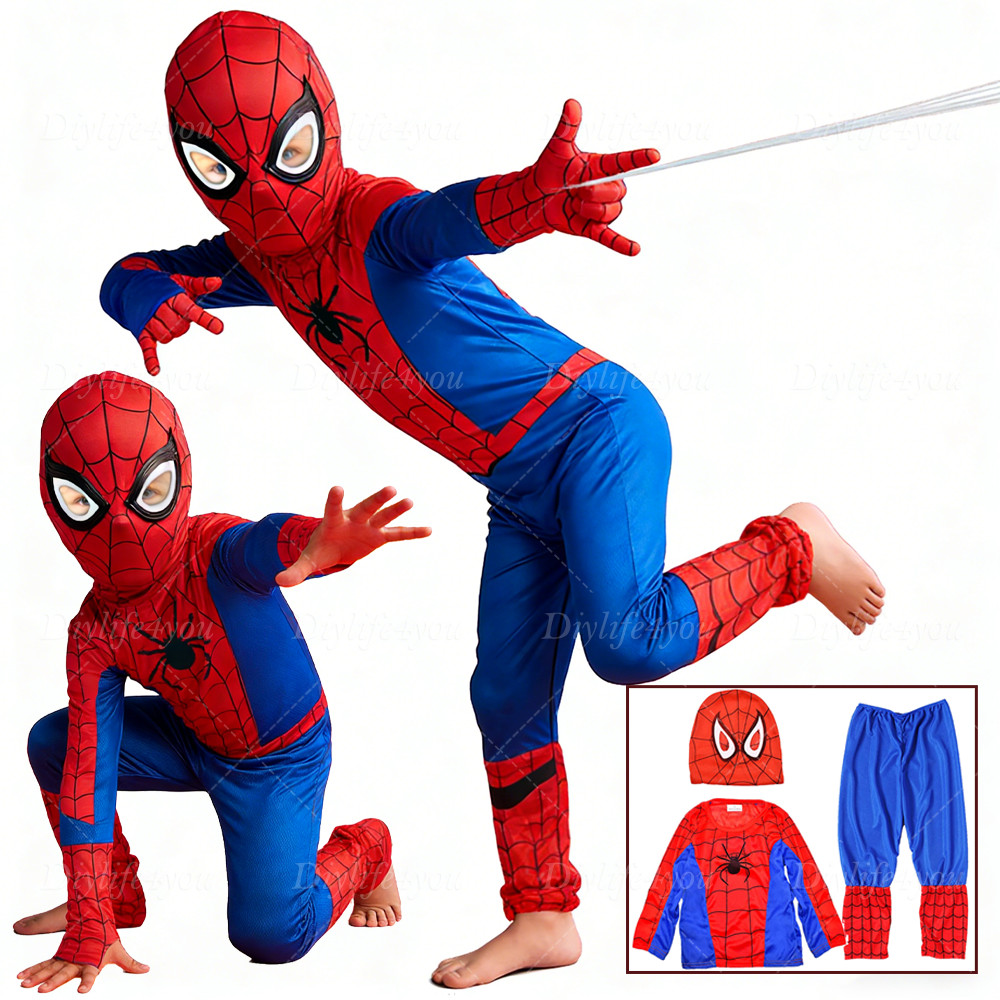 Boys Tobey Maguire Outfit Jumpsuit Clothes