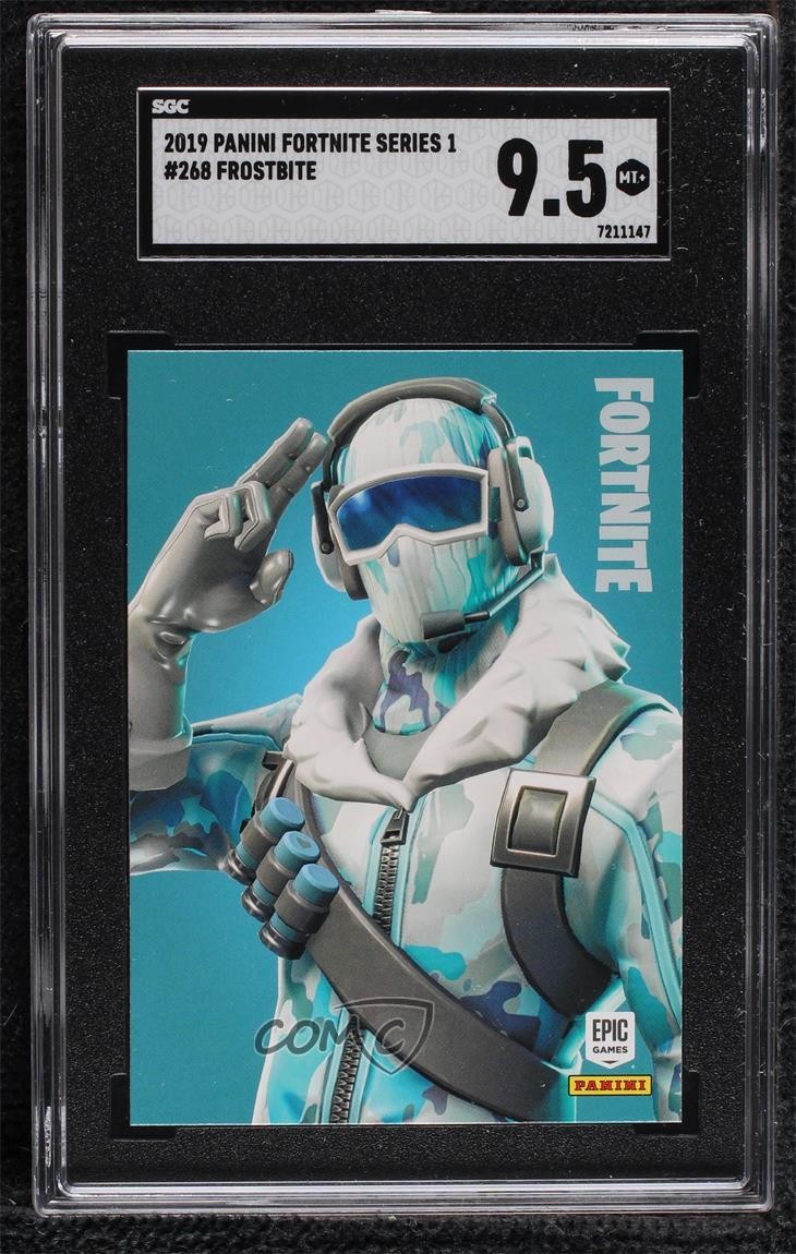 2019 Panini Fortnite Frostbite #268 SGC 9.5 Mint+ 2f4
