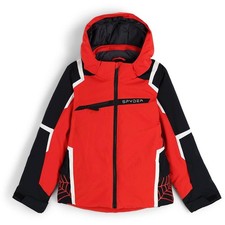 Spyder Boys Challenger Ski Snowboarding Insulated Jacket Size 10, NWT