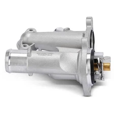 Engine Coolant Thermostat Housing Assy for Ford Fusion 2013 L4 1.6L Aluminum GAS