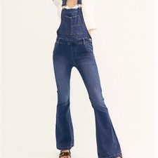 Free People We the Free Carly Flare Overalls Size 31