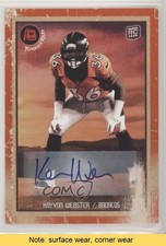 2013 Topps Turkey Red Auto Kayvon Webster #46 Auto READ 0o0
