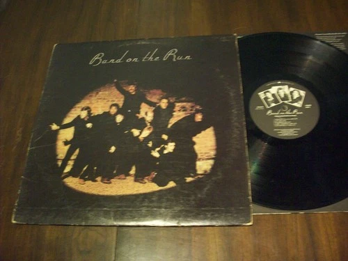 Paul McCartney , Band on the Run ,1973 Apple 1st Press. VG Cond. W/Poster !