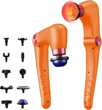Massage Gun with Heat, Folding Muscle Massager, Massager Gun, Deep Tissue Percus