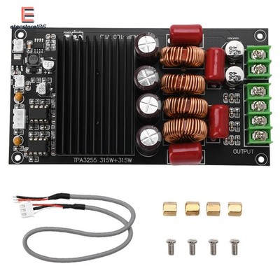 2CH TPA3255 HiFi Amplifier Board 2x300W Stereo Class D Power Amplifier Module