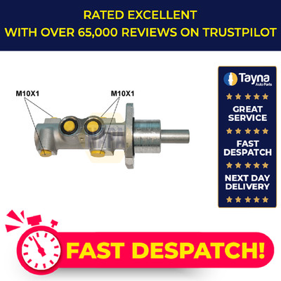 Brake Master Cylinder fits CITROEN BERLINGO 96 to 11 NAPA 4601H9 Quality New