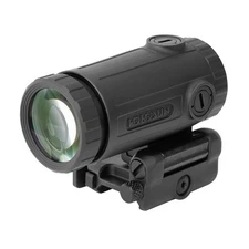 HOLOSUN Titanium Flip-To-Side Compact 3x Magnifier for Red Dot Sight (Hm3xt)