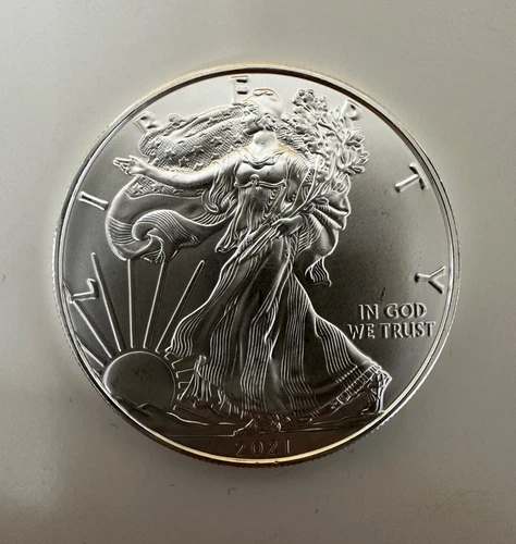 2021 American Silver Eagle 1oz Silver Coin .999 Fine Silver Coin SIGMA TESTED