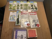 Stamping Variety Pack: Inkadinkado Cling Stamps/stamping Up Etc.