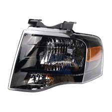 Headlight Left Black Housing for Ford Expedition 07-08 10 11-14