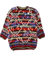 VINTAGE Damen Rundhals Pullover Pulli UK 18 X...