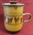 Handmade Jug With Lid Vintage Rare Ref00179